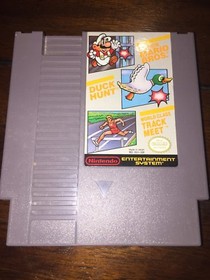 Nintendo NES Super Mario Bros/ Duck Hunt/World Class Track Meet