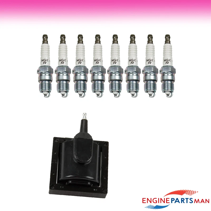 Kit de puesta a punto TK para Ford E-150 Econoline V8 86-96 5,0 L enchufe bobina de encendido Foto 1 de 1
