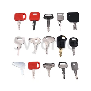 15 Keys Set For Case Cat Hitachi Komatsu Clark JCB Heavy Equipment Construction - Picture 1 of 3