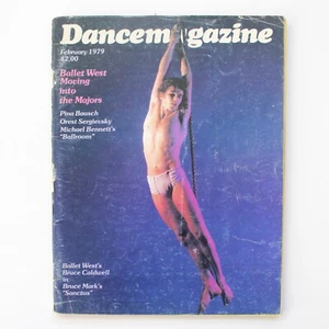 Vintage Dance Magazine February 1979 Bruce Caldwell Pina Bausch Orest Sergievsky - Foto 1 di 3