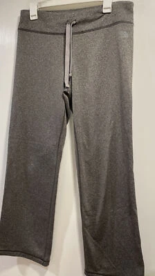 Pantalones para mujer NORTH FACE, talla M. Lounge Workout pierna recta, gris, cordón Foto 1 de 4