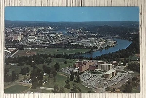 Knoxville Tennessee Memorial Hospital Building Aerial ViewPostcard - Picture 1 of 4