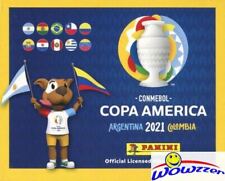2021 Panini Copa America MASSIVE Box-50 Factory Sealed Packs-250 MINT Stickers!