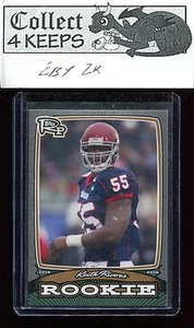 2008 Topps Rookie Progression Bronze #PRKR Keith Rivers (Bengals) #'d 367/389 - Picture 1 of 2