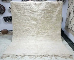 Azilal berber carpet Moroccan rug Beni Ourain rug handmade 100% wool rug - Picture 1 of 10