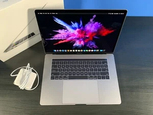 SONOMA MACBOOK PRO 15 TOUCHBAR 6 CORE 4.1GHz i7 TURBO - SSD 2018/2020 - Picture 1 of 14
