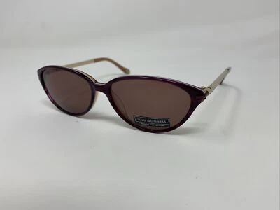 Lulu Guinness L109 Mujer NUEVAS Gafas de sol de diseñador 56 mm Ciruela/Dorado Mariposa D3 Foto 1 de 4