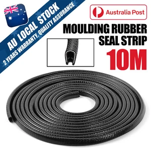 10M Car Door Edge Guards U Shape Edge Trim Rubber Seal Protector Car Protection - Picture 1 of 10