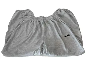SHEIN Womens Curve Sweatpants Elastic Waist Light Gray Activewear Size Large - Picture 1 of 12