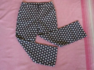Birgitte Herskind Naomi 28x26 European Mod Designer Geometric Multicolor Pants - Picture 1 of 10