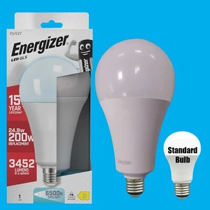 12x 24.9W (=200W) Energizer Large 110mm GLS ES E27 LED Light Bulb Lamp 6500K - Picture 1 of 3