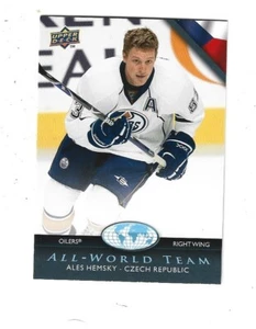 2007-08 Upper Deck All-World Team #AW25 Ales Hemsky EDMONTON OILERS - Foto 1 di 1