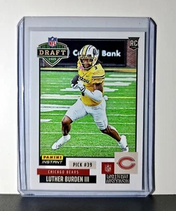 Luther Burden III Rookie 2025 NFL Draft #22 Football Card Chicago Bears 1 of 789 - Picture 1 of 2