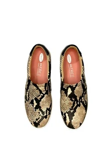 Dr. Scholl's Women's MADISON Black/Tan Snake Print Sneakers Shoes Sz. 7 - NWOT - Picture 1 of 8