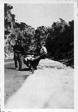 JUAN-LES-PINS ? PHOTO MOTO MOTORCYCLE MARQUE A IDENTIFIER 1950