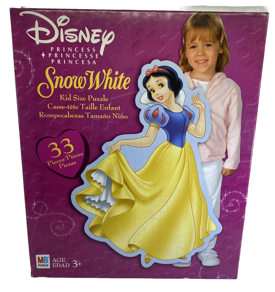 Rompecabezas de piso Disney Princesa Blancanieves tamaño niño grande 33 piezas nuevo Foto 1 de 4