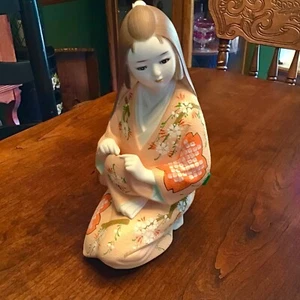 Bambola giapponese Hakata dipinta a mano 12 pollici - Foto 1 di 10