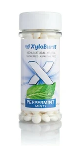 Xyloburst Xylitol Peppermint Mints 200 Count Jar