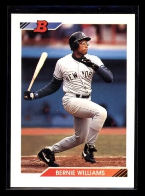 BERNIE WILLIAMS 1992 Bowman #407 - Image 1 of 2