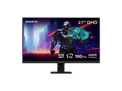 GIGABYTE - GS27QA - 27" IPS Gaming Monitor - QHD 2560x1440 - 180Hz - 1ms MPRT - - Image 1 of 4