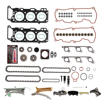 Juego de cadena de distribución y juntas de culata para Ford Ranger 4,0 L SOHC modelos 2001-2009 Foto 1 de 4