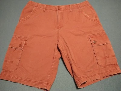 Lucky Brand Cargo Shorts Men 38/11.5 Rust Southwestern Hiking Outdoor Comfort - Image 1 of 4