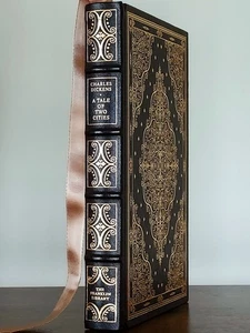 Franklin Library A Tale of Two Cities RARE FINE Charles Dickens Leather Classic - Picture 1 of 15