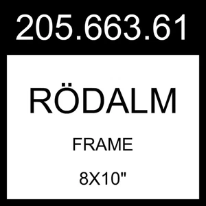 Telaio IKEA RODALM RÖDALM rosso 8x10" 205.663.61 - Foto 1 di 1