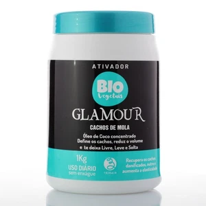 Trihair Glamour Cachos de Mola Curl Activator 35.2Oz – Defines & Hydrates Curls - Picture 1 of 8