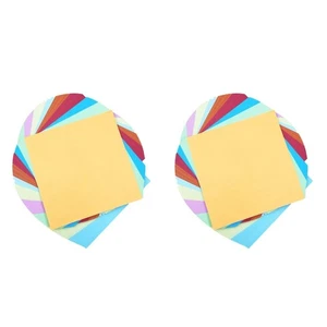 Set of 2 Buntes Gefaltetes Papier Kind DIY Origami Paper -Papier - Bild 1 von 11
