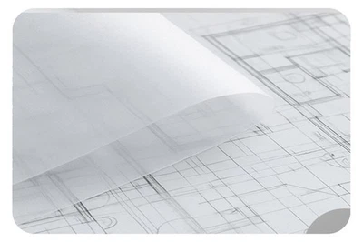 Papel de calco natural de calidad 112 g/m² A1 x 125 hojas Foto 1 de 3