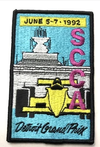 VTG 1992 SCCA Detroit Grand Prix Racing Event Patch - - Picture 1 of 2