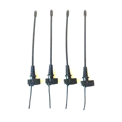 MARKENLOS Confezione da 1/2/4 Microfono Wireless Microfono Antenna per Sennheiser EW100G2/100G3 Bodypack