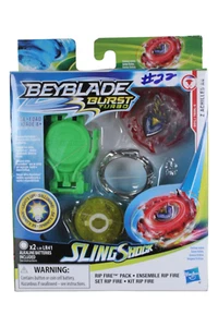 BeyBlade Burst Turbo 2018 Z Achilles A4 Sling Shock Rip Fire Starter Pack Hasbro - Bild 1 von 2