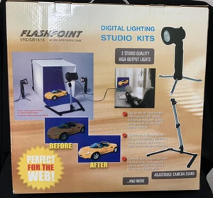 Flashpoint 16 x 16 Cove Shadow Box Light Kit Adorama NEW Box - Picture 1 of 12