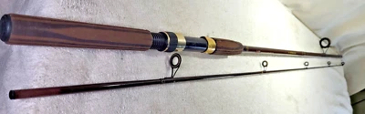 Eagle Claw Classic Eagle Model CLE-SP66 Medium Action Spinning Rod, 2 Pc, VG+ - Image 1 of 4