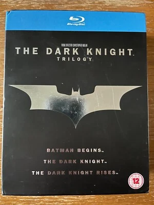 The Dark Knight Trilogy Blu-ray Box Set, Christian Bale, Michael Caine - Image 1 of 4