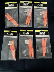 Blade BLH7525 Props (Opt), Counter-Clockwise Rotation Orange (2)  mQX Lot