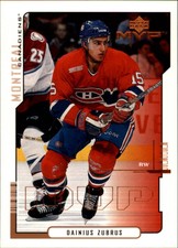 2000-01 Upper Deck MVP Hockey #91 Dainius Zubrus