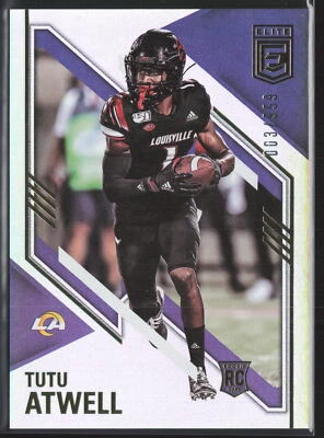 2021 Elite Tutu Atwell /999 RC Rookie Card #131 - Image 1 of 2