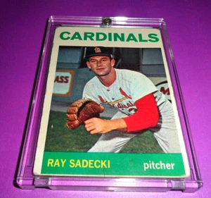 1964 Topps Blank Back Proof  Error STL CARDINALS RAY SADECKI - Picture 1 of 2