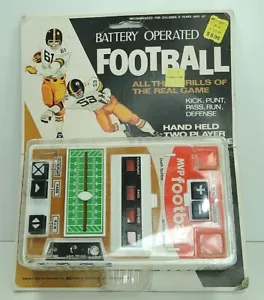 Galoob MVP Football 1978 Vintage Hand-Held Electric Game Sealed RARE  - Picture 1 of 4