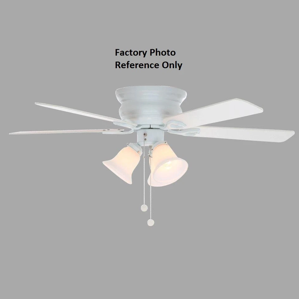 Clarkston 44 in. White Ceiling Fan (Replacement Parts) - Image 1 of 1