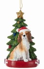 Cavalier King Charles Spaniel Christmas Tree Ornament