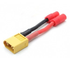 XT60 to HXT 3.5mm Connector Battery Adapter Compatible w/Walkera QR X350 1pc - Picture 1 of 2