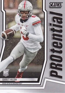 2022 Score - Protential Garrett Wilson #P-GW (RC) - Jets - Picture 1 of 2