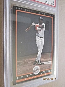 1993 COLLA ALL-STARS BASEBALL CARD #18 SAN DIEGO PADRES TONY GWYNN PSA 9 MINT - Picture 1 of 4