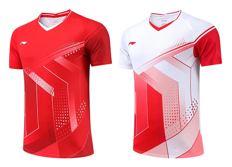 Li-Ning Adulto Niño Deportes Prendas para el torso Tenis/Bádminton Ropa Camisetas Nuevas Para Hombre Foto 1 de 4