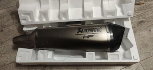 2008-2017 BMW F800GS F800GSA Adventure Akrapovic HP exhaust slip on - Picture 1 of 6