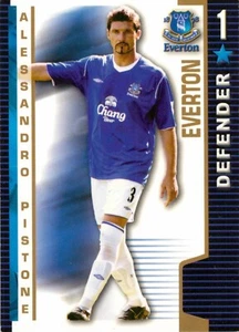 2004 2005 EVERTON Premier League Card ALESSANDRO PISTONE - Picture 1 of 2